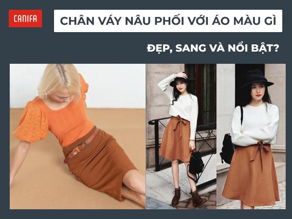 Cách phối chân váy đen với áo màu vàng tạo nên phong cách trẻ trung và nổi bật