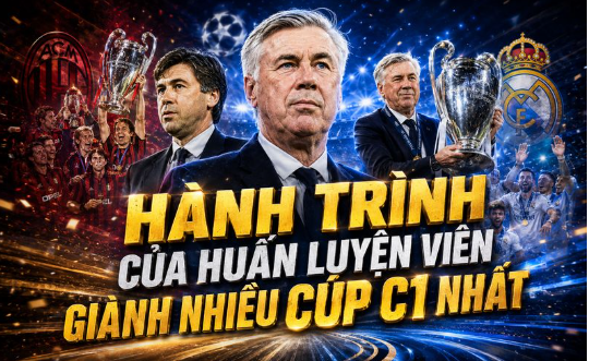 Huấn luyện viên giành nhiều cúp c1 nhất trong lịch sử bóng đá châu Âu 2 Huấn luyện viên giành nhiều cúp c1 nhất trong lịch sử bóng đá châu Âu
