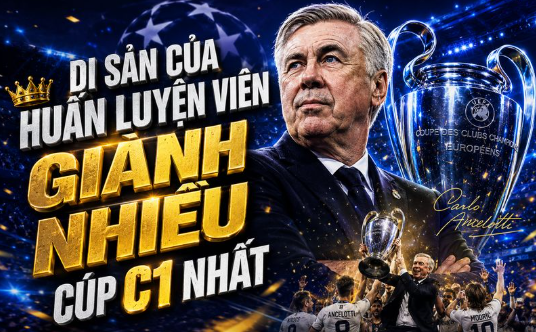 Huấn luyện viên giành nhiều cúp c1 nhất trong lịch sử bóng đá châu Âu 4 Huấn luyện viên giành nhiều cúp c1 nhất trong lịch sử bóng đá châu Âu
